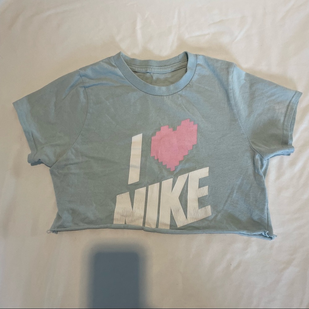 Nike vintage y2k crop top